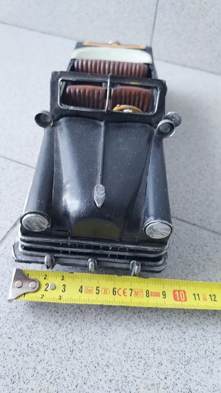 Miniatura Carro Antigo Madeira e Metal