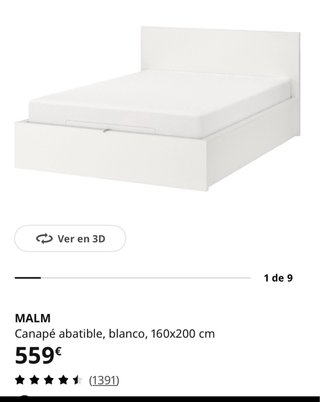 Canape abatible