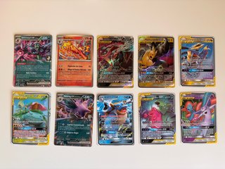 10 Cartas Pokémon