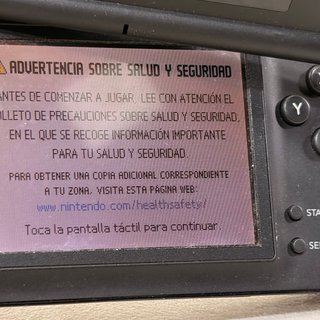 Nintendo DS Negra - Para Reparar