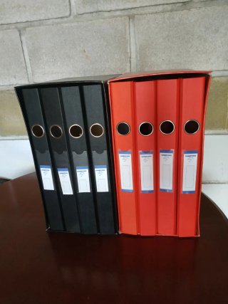 Cajas archivadoras (2 unidades)