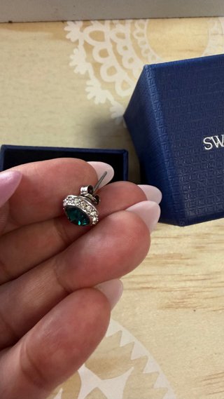Pendientes Swarovski auténtico con su caja
