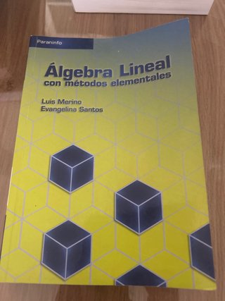 Álgebra lineal con métodos elementales