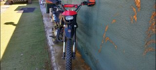 Moto 125 rebel master negra/ roja