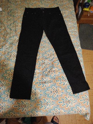Pantalón Mastino Negro Corte Regular