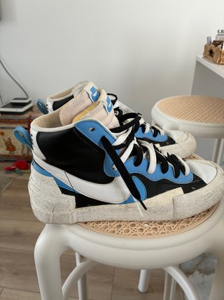 Nike Blazer Mid Sacai White Black Legend Blue