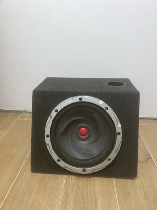 Subwoofer Kenwood 12 Negro/Plateado