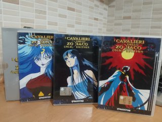 Cofanetto DVD Cavalieri dello Zodiaco Gold Edition