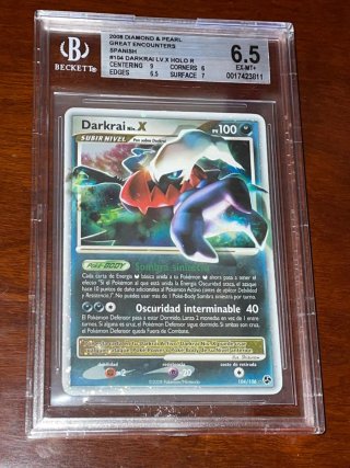 Carta Pokémon Darkrai Niv. X 104/106