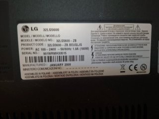 Televisor LG 32 Negro
