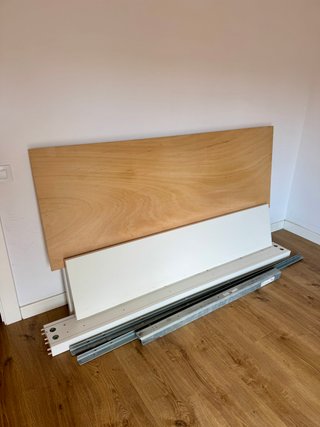 Estructura de cama IKEA MALM 160x200 cm – blanca