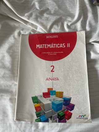 Matemáticas II 2 Bachillerato