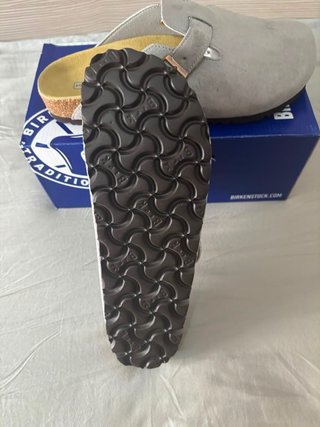 Zuecos Birkenstock Gris Talla 43