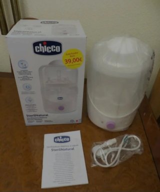 Esterilizador Chicco SterilNatural Eléctrico