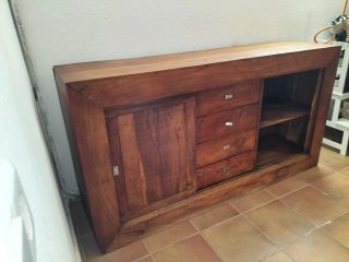 Mueble Comedor Colonial Madera