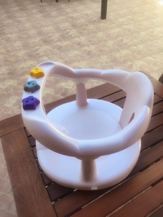 Asiento bañera bebé con estrellas