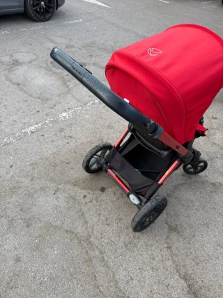 Capazo/Carrito Bebé Rojo Jane