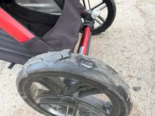 Capazo/Carrito Bebé Rojo Jane