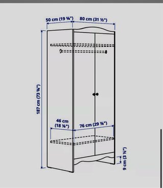 Armario Ikea Smagora Blanco