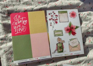 Chou & Flowers Cyclique Scrapbooking