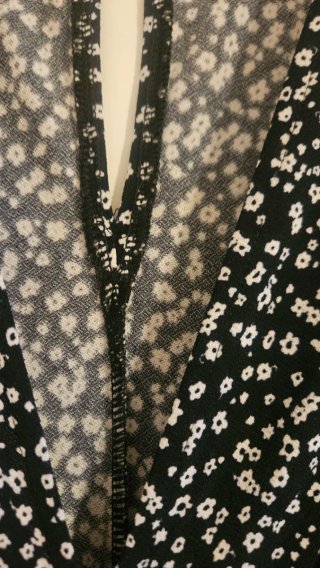Mono largo estampado floral
