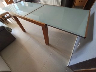 Mesa comedor extensible + 6 sillas