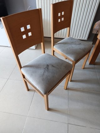Mesa comedor extensible + 6 sillas
