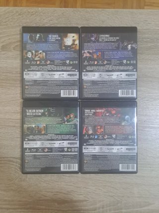 Lote 4 Películas Batman 4K UHD Blu-ray