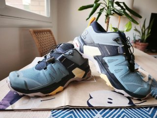 Zapatillas Salomon X Ultra 4W Azul/Gris
