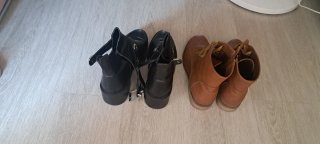 Lote botines tacón bajo Talla 40 - Pimkie y Kiabi