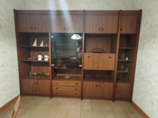 Regalo Mueble de comedor de madera y cristal