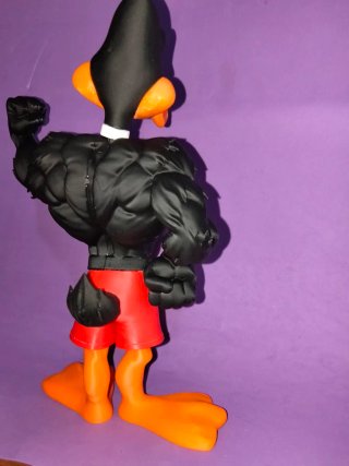 Pato Lucas Musculoso Figura