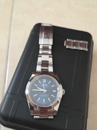Seiko MOD Datejust Esfera Azul