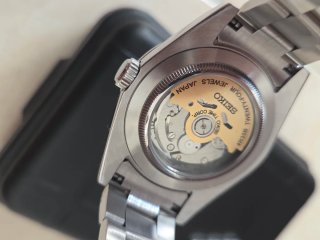 Seiko MOD Datejust Esfera Azul