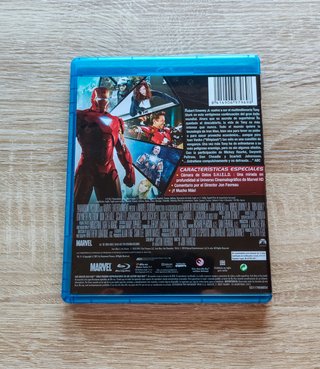 Iron Man 2 Película Blu Ray