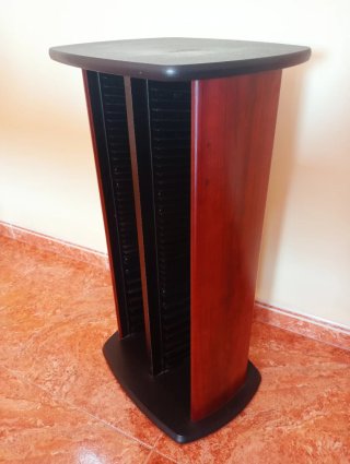Mueble para CDs Madera y Plástico