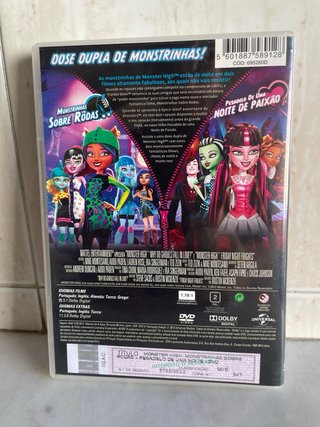 DVD Monster High - Dois Filmes em Português 2012