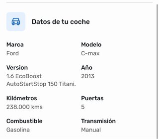 FORD  CMAX 2013