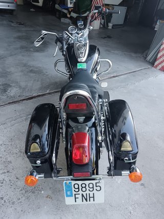 Moto Pioneer Meko California Negra