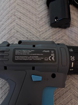 Taladro Atornillador Cecotec + Accesorios