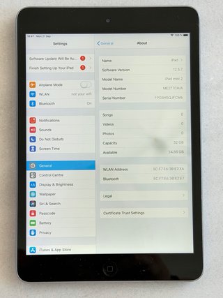iPad mini 2 32GB WiFi Plata