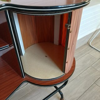 Mesa TV Vintage Madera y Metal