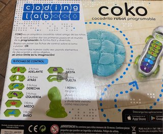 Coko coccodrillo robot programmabile