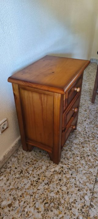 Cama madera 90x200 + Regalo mesa de noche