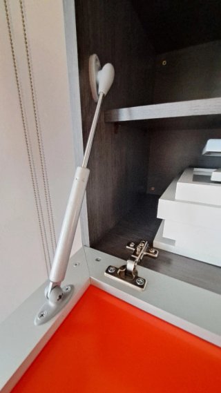 Mueble TV y Salón Modular Naranja