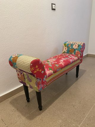 Descalzadora vintage patchwork