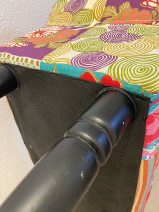 Descalzadora vintage patchwork