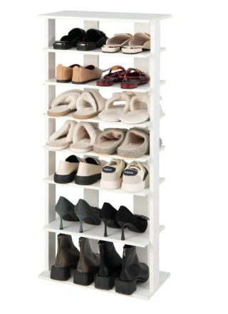 Costway Organizador vertical de zapatos Zapatero