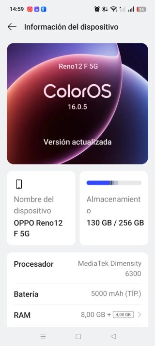 OPPO Reno12 F 5G 256GB