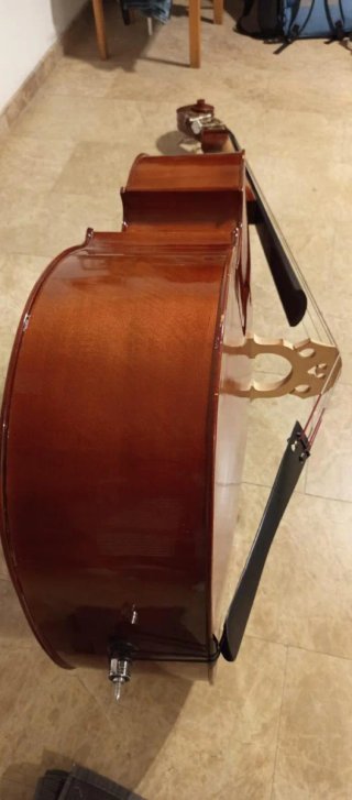 Contrabajo 3/4 madera